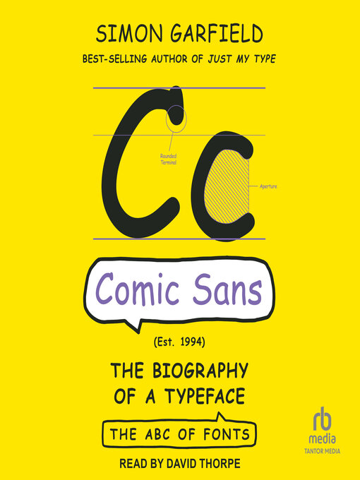 Title details for Comic Sans by Simon Garfield - Available